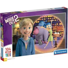 Alles steht Kopf 2: Maxi Super Color Puzzle 104 Teile - Clementoni