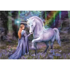 Anna Stokes - Das Reich des Einhorns HQC 1500-teiliges Compact-Puzzle - Clementoni Bild 2