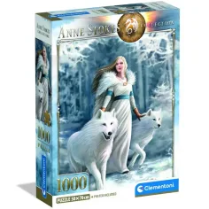 Anne Stokes – Wächter des Winters 1000 Teile Puzzle - Clementoni