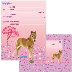 Ars Una: Cute Animals Horse – Reiter, 10er-Einladungsset mit Umschlägen