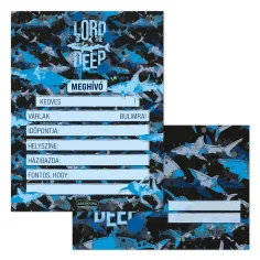 Ars Una: Lord of the Deep 10er-Einladungskarten-Set mit Umschlag