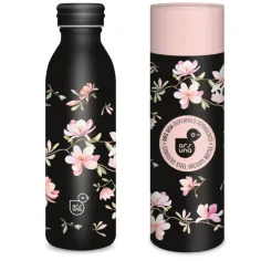 Ars Una Magnolia doppelwandige Metallflasche 600ml