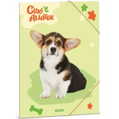 Ars Una: Süße Tiere – Welsh Corgi A/4 Gummimappe Bild 1