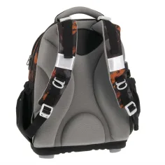 Ars Una: „Wild in the dark“ – anatomischer Schulranzen/Rucksack mit Löwenmotiv, 33×42×21 cm Bild 3