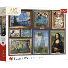 Art Collection: Sammlung von Meisterwerken 1000 Teile Puzzle - Trefl Bild 1