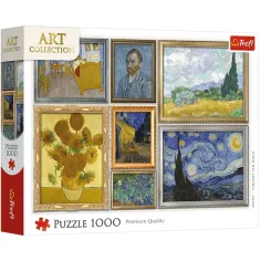Art Collection: Vincent van Gogh Sammlung 1000-teiliges Puzzle - Trefl Bild 1