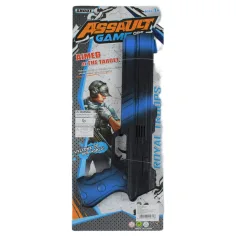 Assault Game: Kommando taktisches Spielzeugwaffe in blauer Farbe 30cm Bild 5