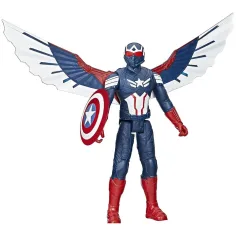 Avengers Titan Hero Maskierter Captain America 29cm Spielfigur - Hasbro Bild 2