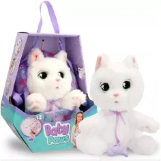 Baby Paw interaktive Plüschfigur – Weiße Katze