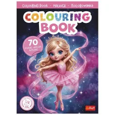 Balletttänzer Malbuch mit Aufklebern - Trefl