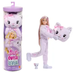 Barbie: Cutie Reveal Überraschungs-Puppe - Katze - Mattel