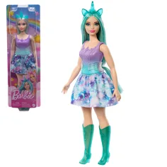 Barbie Dreamtopia: Einhornpuppe in blau-lila Kleid - Mattel