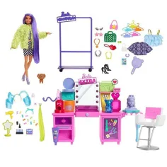 Barbie: Extravagante Ankleidezimmer mit Puppe - Mattel Bild 2