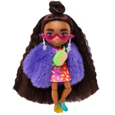 Barbie Extravagante Mini-Puppe mit ungleichen Schuhen - Mattel Bild 2