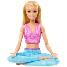 Barbie: Flexibler Yoga-Puppe mit blonden Haaren - Mattel Bild 4