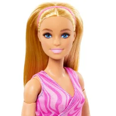 Barbie: Flexibler Yoga-Puppe mit blonden Haaren - Mattel Bild 5
