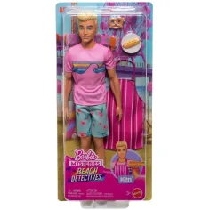 Barbie Geheimnisse: Stranddetektive - Ken Puppe mit Zubehör - Mattel