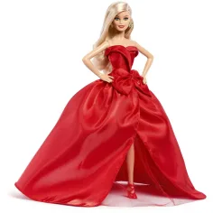 Barbie: Signature Holiday 2026 blonde Sammlerpuppe 32 cm - Mattel Bild 3