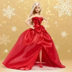 Barbie: Signature Holiday 2026 blonde Sammlerpuppe 32 cm - Mattel Bild 5