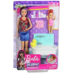 Barbie: Skipper Babysitter-Badespielset - Mattel
