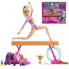 Barbie: Turner-Puppe Spielset mit Zubehör - Mattel