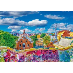 Barcelona - Park Güell 1000-teiliges Puzzle - Clementoni Bild 2