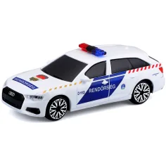 Bburago: Audi A6 sirenendes ungarisches Polizeiauto 1/43 Bild 2