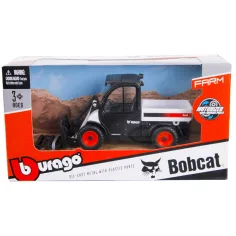 Bburago - Bobcat mit Gabelstapler 10cm Bild 1