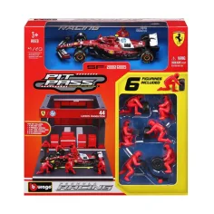 Bburago: F1 Rennwagen - Ferrari SF-25 Pit / Lewis Hamilton 1/43