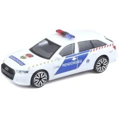 Bburago: Ungarische Polizeiauto Audi A6 Avant 1:43 Bild 1