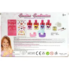 Beauty World: Nagelverzierung und Glitzertattoo Studio 13-teiliges Kreativset Bild 3