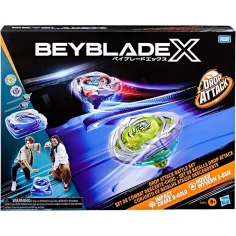 Beyblade X Drop Attack Battle Arena Spielset 2 Stück mit Kreisel - Hasbro