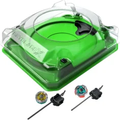 Beyblade X Sneak Attack Kampfarena mit 2 Kreiseln - Hasbro Bild 2