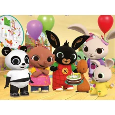 Bing und seine Freunde – Alles Gute zum Geburtstag! 24-teiliges Puzzle 35 x 25 cm - Lisciani Bild 2