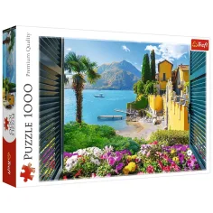 Blick auf den Comer See 1000 Teile Puzzle - Trefl
