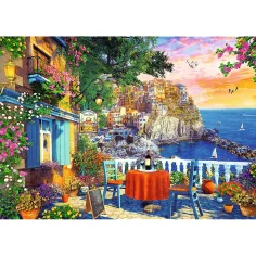 Blick auf die Cinque Terre 1000 Teile Puzzle - Trefl Bild 2