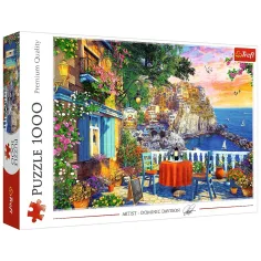 Blick auf die Cinque Terre 1000 Teile Puzzle - Trefl