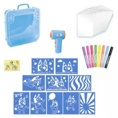 Bluey Airbrush Art Poster Set im Koffer Bild 2