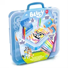 Bluey Airbrush Art Poster Set im Koffer