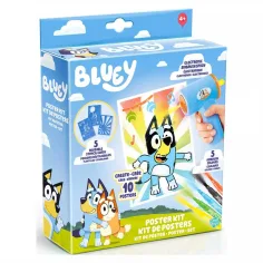 Bluey Airbrush Art Poster Set