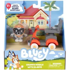 Bluey: Auto mit Oma-Figur
