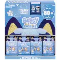 Bluey Fuzzies Überraschungsfiguren 2er Set – verschiedene 1 Stück