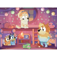 Bluey Gute-Nacht-Geschichte 2-in-1 24-teiliges Puzzle und Malbuch 35x25cm – Lisciani Bild 2