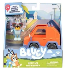 Bluey Spielset - Bluey und sein 4x4 Auto Bild 1