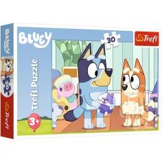 Bluey Spielzeit 30-teiliges Puzzle - Trefl Bild 1