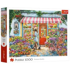 Blumenladen 1000-teiliges Puzzle - Trefl Bild 1