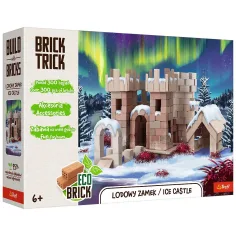 Brick Trick aus Ziegeln bauen: Eisburg 300-teiliges Konstruktionsspielzeug - Trefl