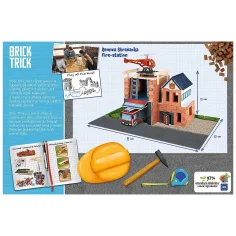 Brick Trick aus Ziegeln bauen: Feuerwehr 190-teiliges Konstruktionsspielzeug - Trefl Bild 2