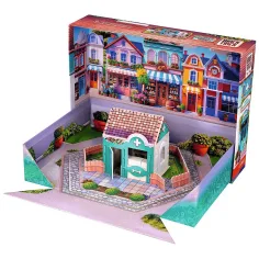 Brick Trick aus Ziegeln bauen: Meine Stadt Tierarztpraxis 50 Teile Bauspielzeug - Trefl Bild 2
