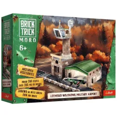 Brick Trick aus Ziegeln bauen: Militärflugplatz 360 Teile Bauspielzeug - Trefl